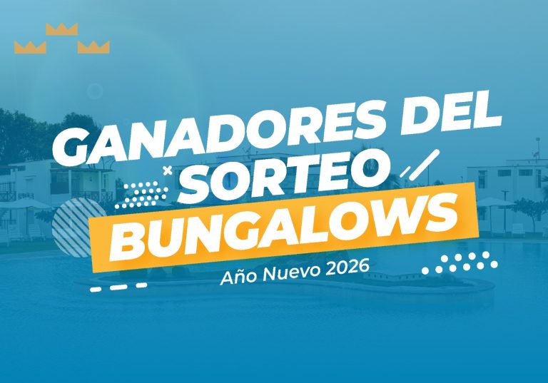 Ganadores de bungalows Año Nuevo 2026 – Sede Asia