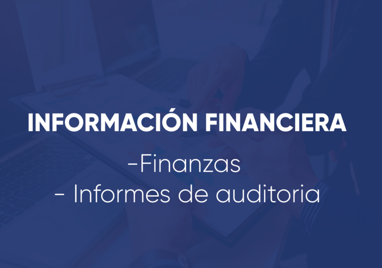 Información financiera