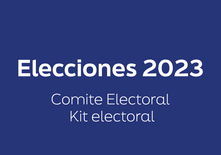 Cronograma y Reglamento electoral 2023