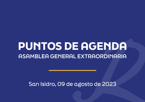 Puntos de Agenda – AGE 09.08.23