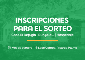 Sorteo Ricardo Palma – Mes de noviembre