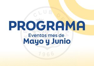 Programa eventos mes de mayo y junio