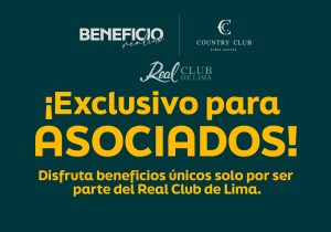 Exclusivo para asociados