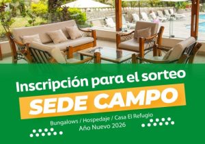 Inscripción para el sorteo sede de campo – Año Nuevo 2026