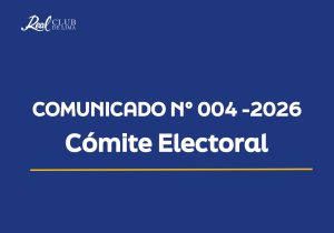 Comunicado N° 004-2026 Cómite Electoral