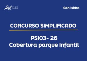 Concurso Simplificado – PSI03-26 Cobertura Parque Infantil