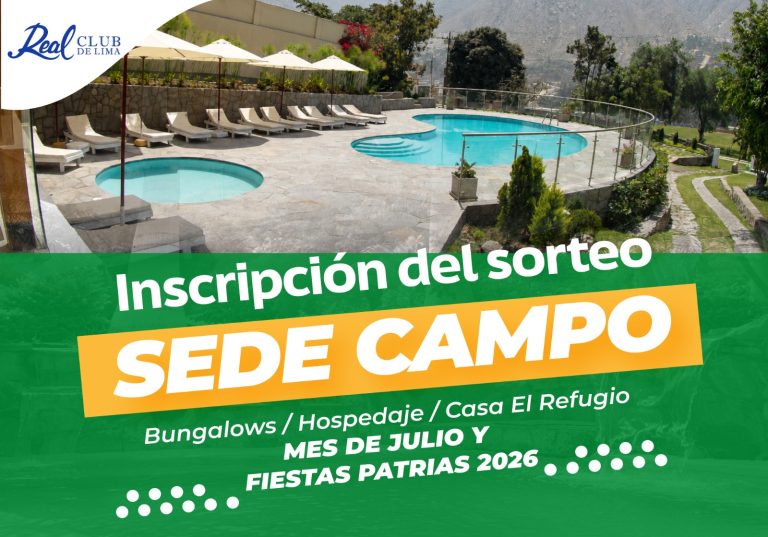 Inscripción del sorteo Sede Campo